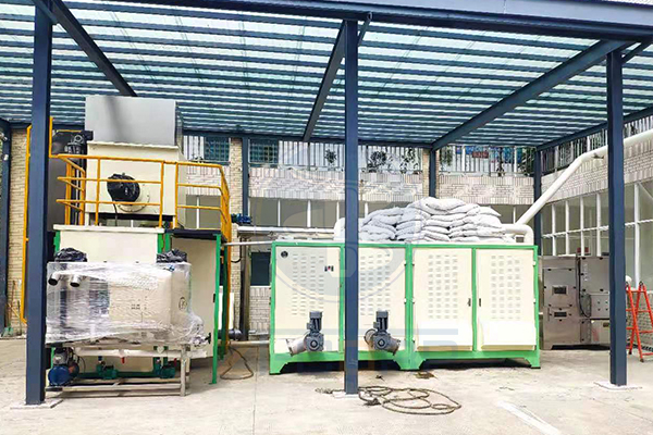 農(nóng)貿(mào)菜市場垃圾一體化濕垃圾處理設備案例